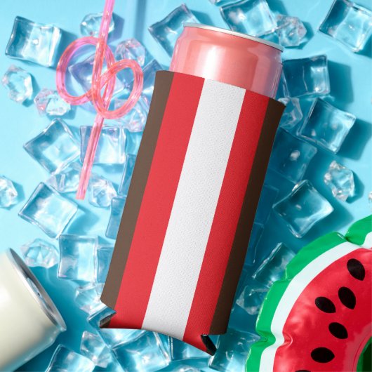 Bruine, rode en witte strepen (Insitu Zomer)