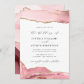 bruine roze en goudbruine bruinkool kaart (Voorkant / Achterkant)