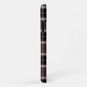 Bruine ruit Case-Mate iPhone case (Achterkant/rechts)