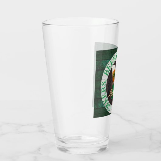 Bruine Rustige houtkap Beers Shenanigans Glas (Rechts)