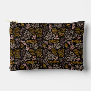 Bruine Safari Dierenprint Etui