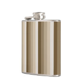 Bruine schaduwstrepen heupfles (Links)