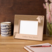 Bruine Schattigee egels Gegraveerde Lijstjes (Links)