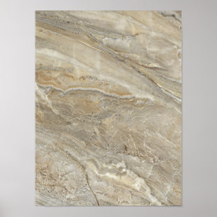 Bruine steen textuur poster