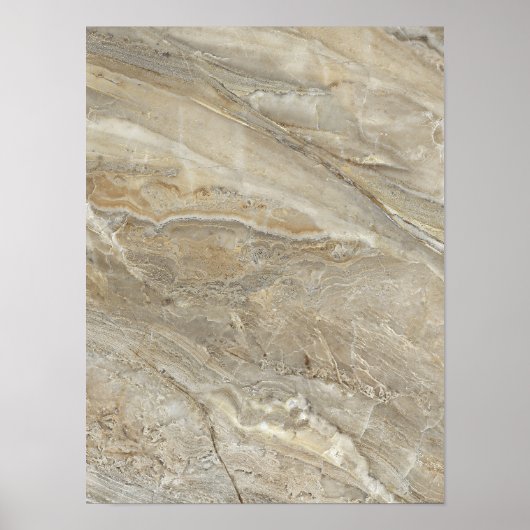 Bruine steen textuur poster (Voorkant)