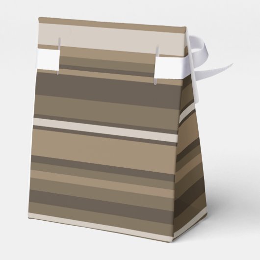 Bruine strepen bedankdoosjes (Achterkant)