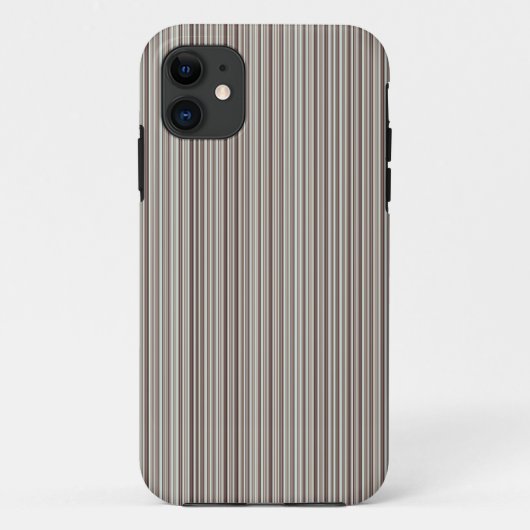 Bruine strepen Case-Mate iPhone case (Achterkant)