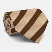 bruine stropdas (Opgerold)