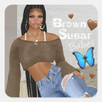 Bruine Sugar Babes Stickers 12