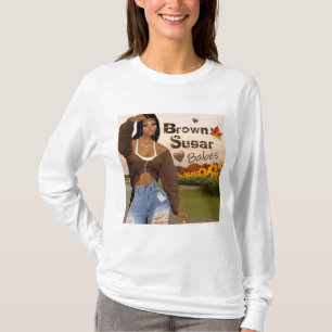 Bruine suiker babes T-shirt 11