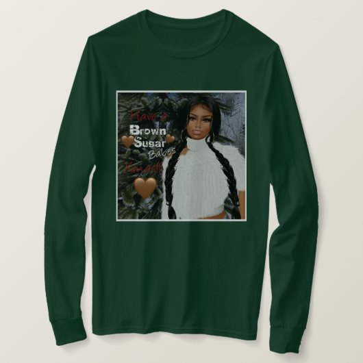 Bruine suikerbabes T-Shirt 5 (Design voorkant)