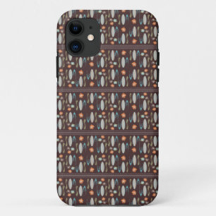 Bruine surfplanken iPhone 11 hoesje