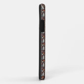 Bruine surfplanken Case-Mate iPhone case (Achterkant/rechts)