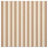 Bruine & Tan Stripes Stof (Swatch)