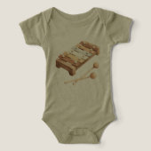 Bruine Tane Wit Xylophone (Design voorkant)