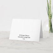 Bruine Thrasher: Vogel: De Kunst van het wild: Bedankkaart (Achterkant)