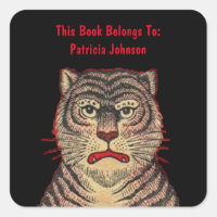 Bruine tijgerstrepes zwarte kookplaat