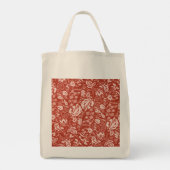  bruine tuinbouwtuin tote bag (Achterkant)