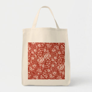 bruine tuinbouwtuin tote bag