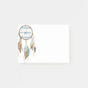 Bruine Turquoise Dream Catcher Post-it® Notes
