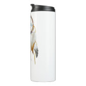 Bruine Turquoise Dream Catcher Thermosbeker (Geroteerd rechts)