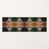 Bruine Uil Vlinder Close Up Natuur Abstract Yogamat (Voorkant (horizontaal))