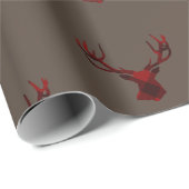 Bruine, vaste, neutrale verloophert cadeaupapier (Rol Hoek)