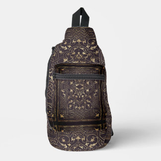Bruine Vintage Schoudertas Sling Bag