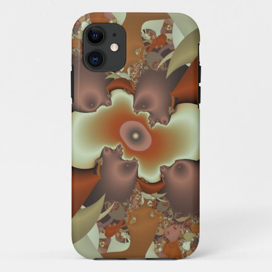 Bruine vlekken Case-Mate iPhone case (Achterkant)