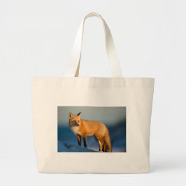 Bruine vos Grote Canvas tas