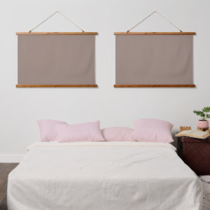 Bruine wandtapijt Neutrale canvas decoratie Hangend Wandkleed