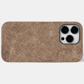 Bruine zeemleder textuur print Case-Mate iPhone case (Achterkant (horizontaal))
