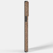 Bruine zeemleder textuur print Case-Mate iPhone case (Achterkant / Rechts)
