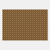 bruinharten inpakpapier vel (Voorkant 3)