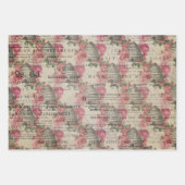  bruinkoolbloem inpakpapier vel (Voorkant 3)