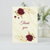 bruinkoolbrij bedankkaart (Staand voorkant)