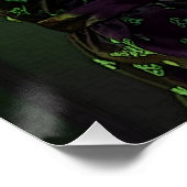 "Bruised by Light" Gothic Meisje Poster Wall Art Perfect Poster (Hoek)