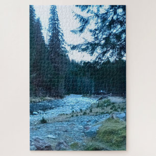 Bruisende Bergstroom – Wilde Natuur Roemenië Legpuzzel