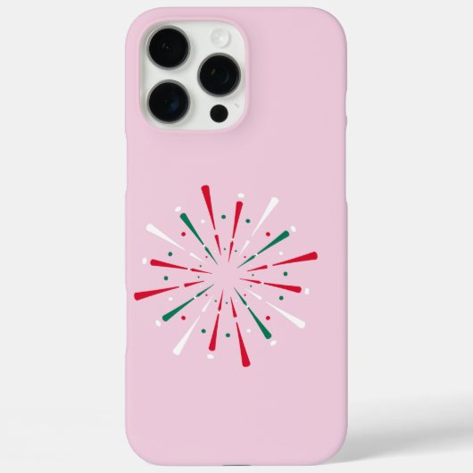 Bruisende feestconfetti, vuurwerk Case-Mate iPhone case (Achterkant)