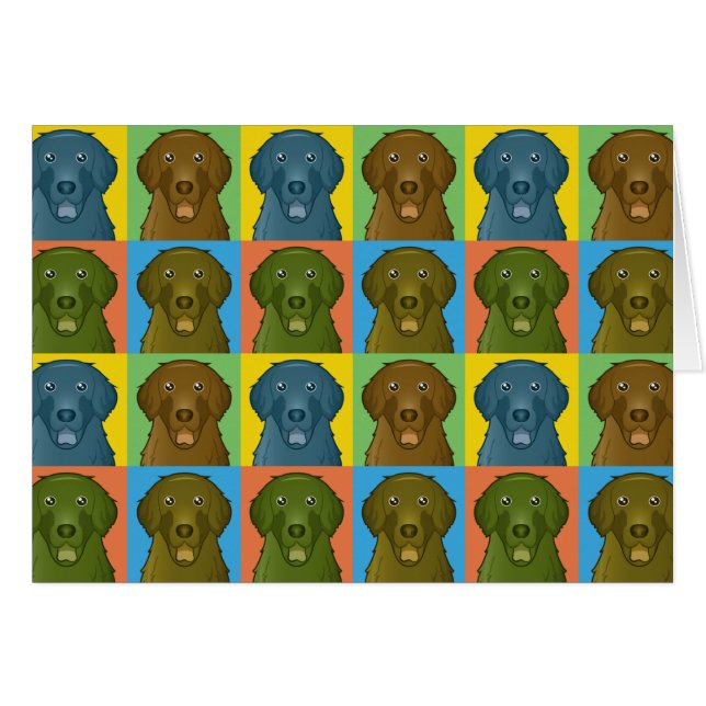 Bruit-Art Plat-Enduit de bande dessinée de chien (Devant horizontal)