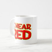 Bruit de tasse de café ROUGE (Devant gauche)