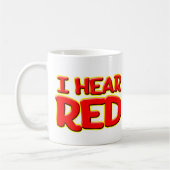 Bruit de tasse de café ROUGE (Gauche)