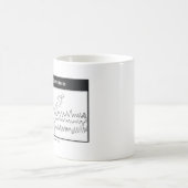Bruit d'électrode ! Tasse de café (Centre)