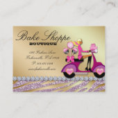 Bruits de gâteau de rose de zèbre de carte de (Dos)