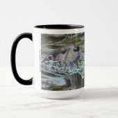 Bruits de loutre !  tasse de 15 onces (Gauche)
