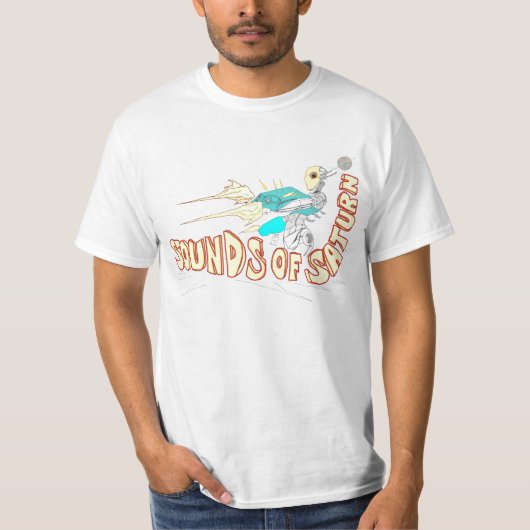 Bruits de T-shirt de "destroyer" de Saturn (Devant)