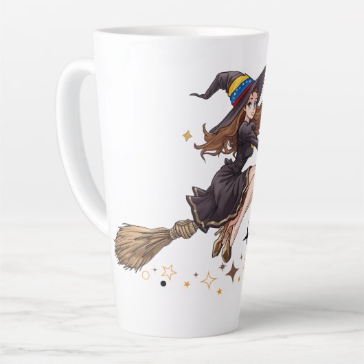 Bruja Venezolana | Funny Spooky Mug latte 2025 Latte Mok (Linkerhoek)
