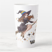 Bruja Venezolana | Funny Spooky Mug latte 2025 Latte Mok (Voorkant)
