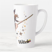 Bruja Venezolana | Funny Spooky Mug latte 2025 Latte Mok (Rechts)