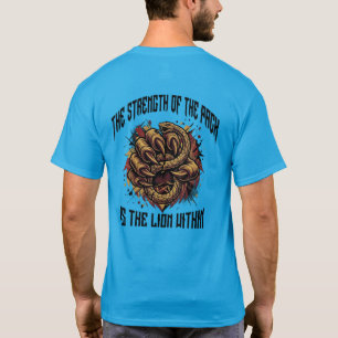 Brul Harder Leeuw T-Shirt – Kracht Van De Natie